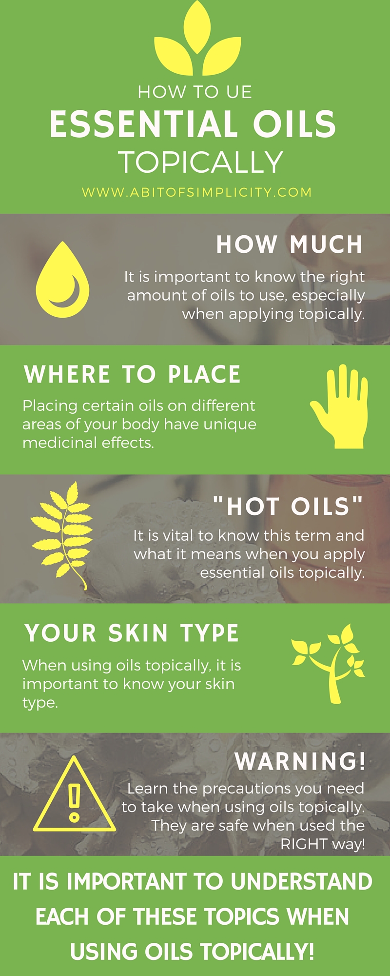 How to Use Essential Oils Topically - A Bit of Simplicity